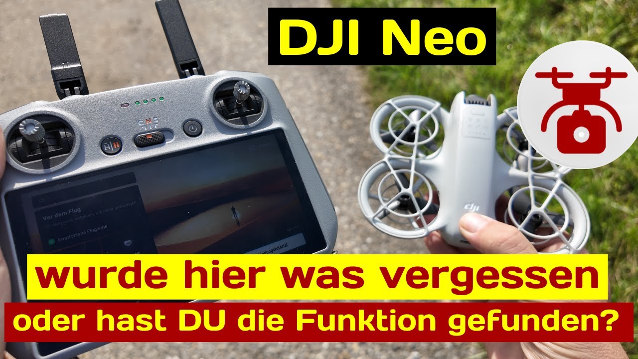 DJI Neo wurde diese WICHTIGE FUNKTION vergessen !? Hier muss DJI aber noch mal ran ! Was meinst DU?