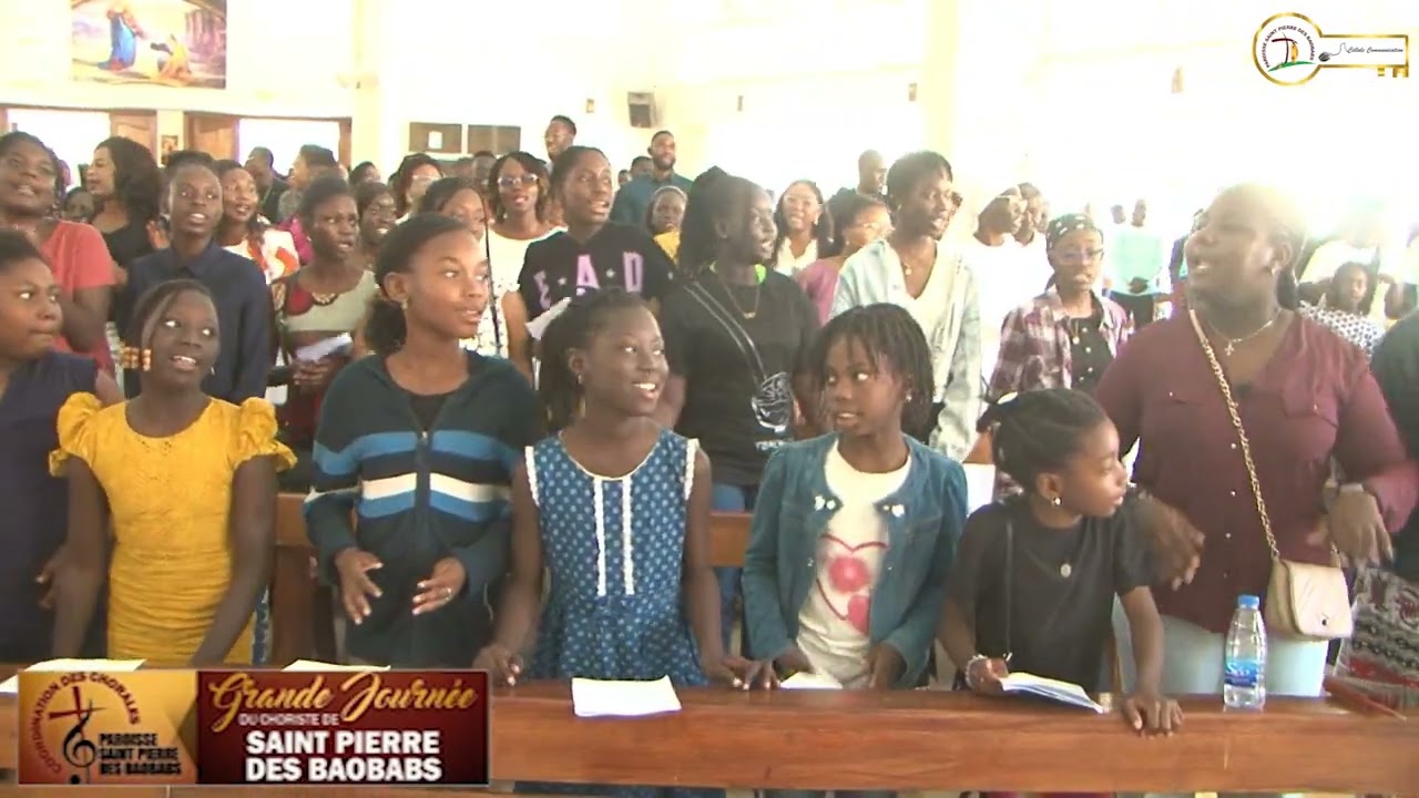 2ème édition de la journée d'intégration des chorales de la paroisse Saint Pierre des Baobabs
