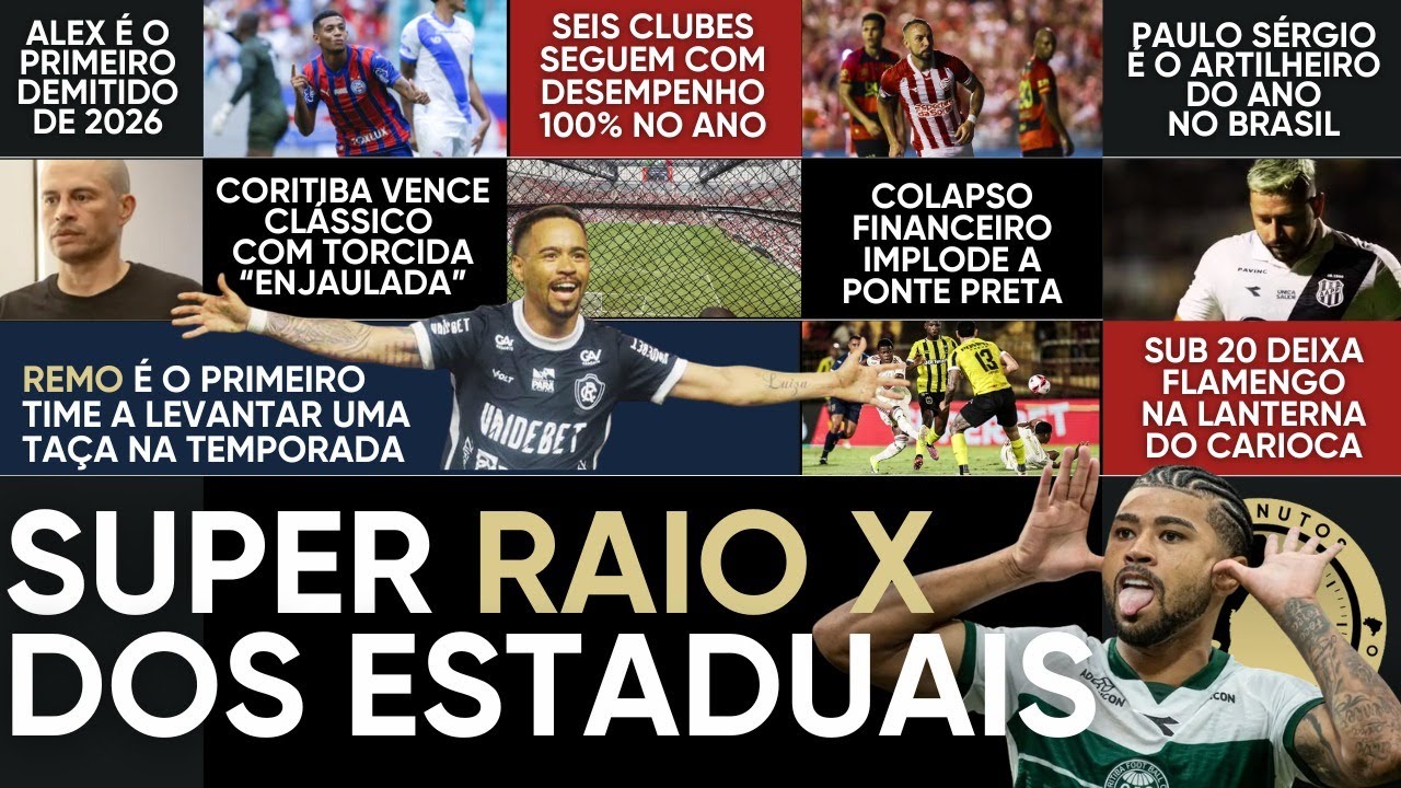 BRASIL FORA DO EIXO: O MAIOR RAIO X DOS ESTADUAIS NO PAÍS! CLASSIFICAÇÕES E NOTÍCIAS DA SEMANA