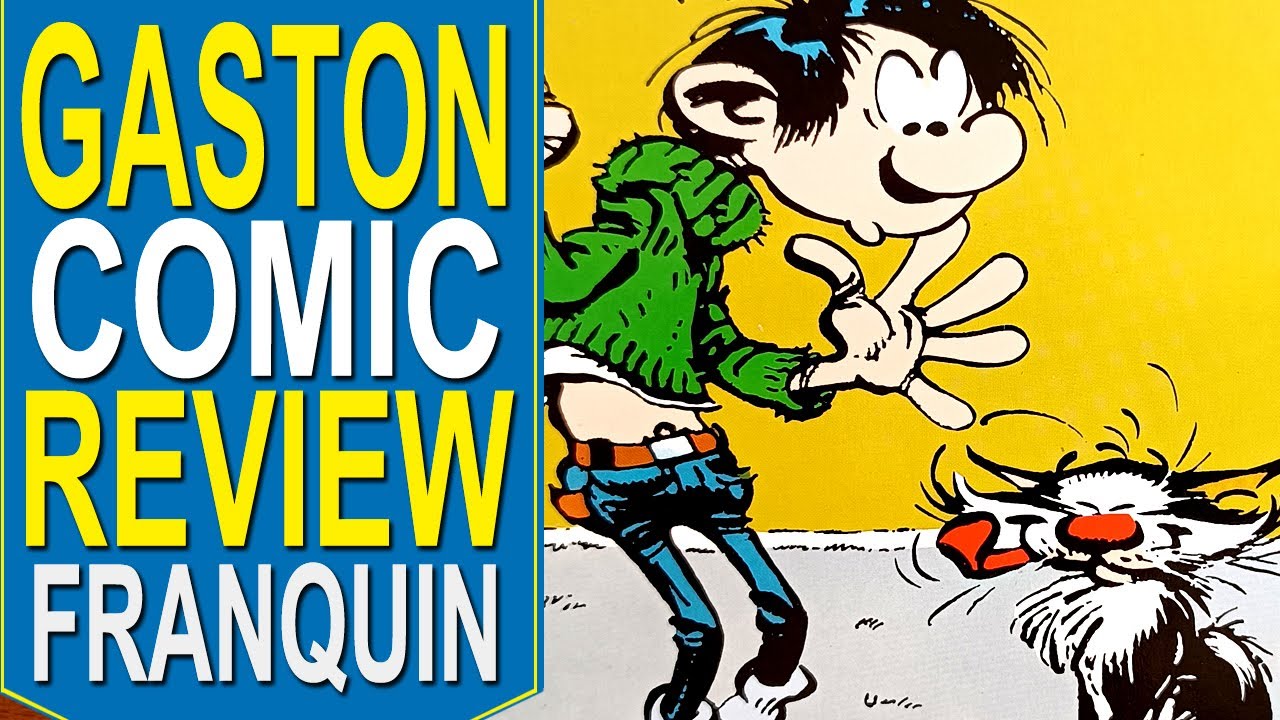THE DUDE ABIDES! GASTON COMIC by André Franquin! One of the Funniest Comics of my Youth! The Office!