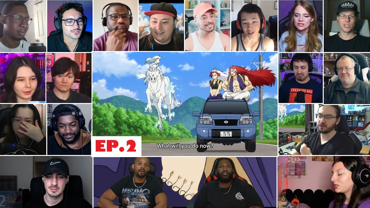 Daemons of the Shadow Realm Episode 2 REACTION Mashup | Yomi no Tsugai