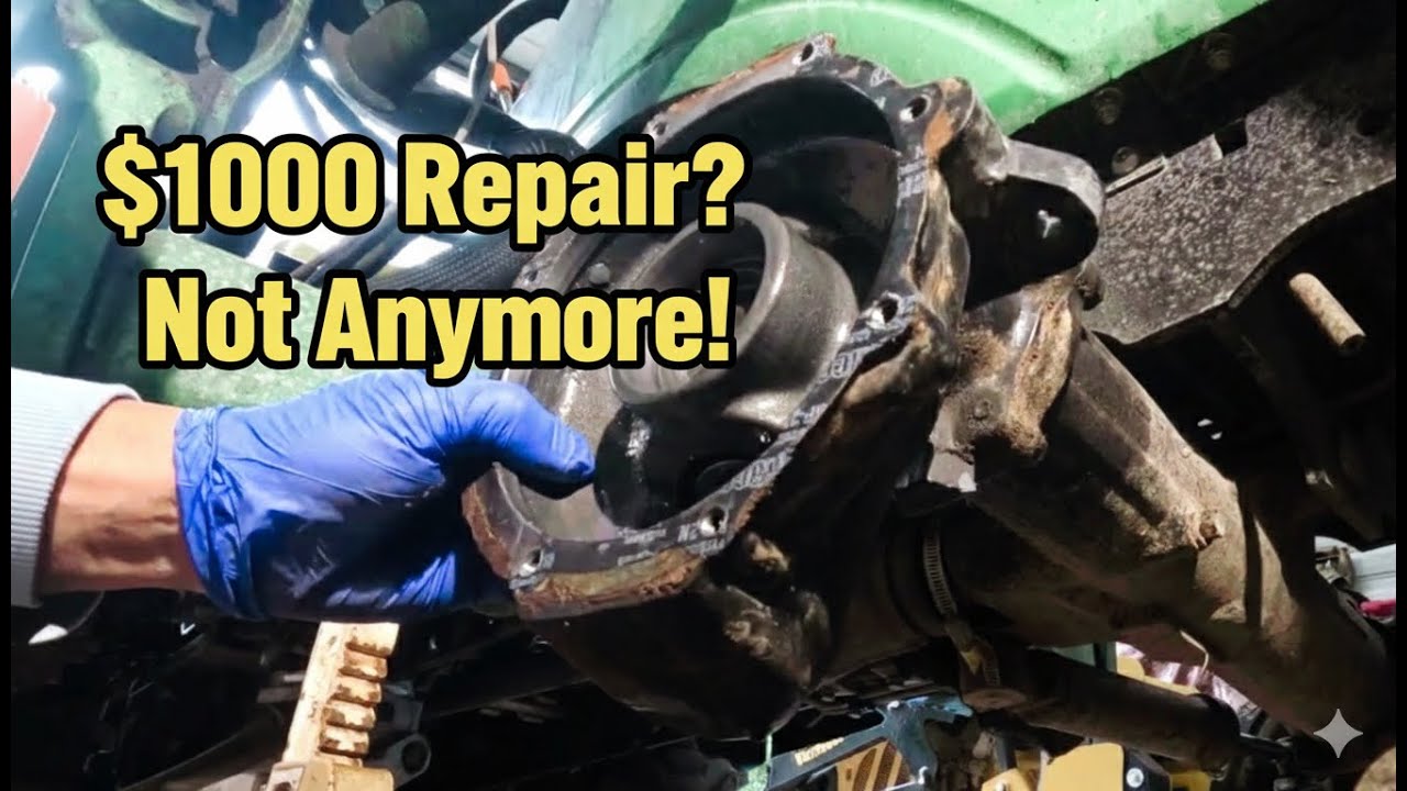 Don't Pay $1000! DIY 1025R Axle Seal Replacement for Under $100