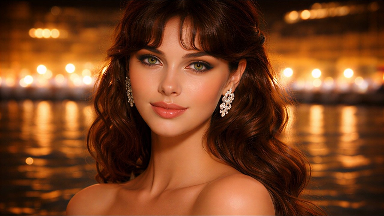 Serenade Under the Italian Moon🌙 | A 1960s Italian Romantic Love Song | Vintage  Night Romance