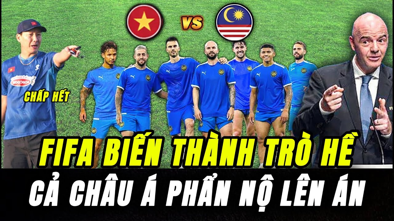 CHẤN ĐỘNG: FIFA Tiếp Tay Cho Malaysia 