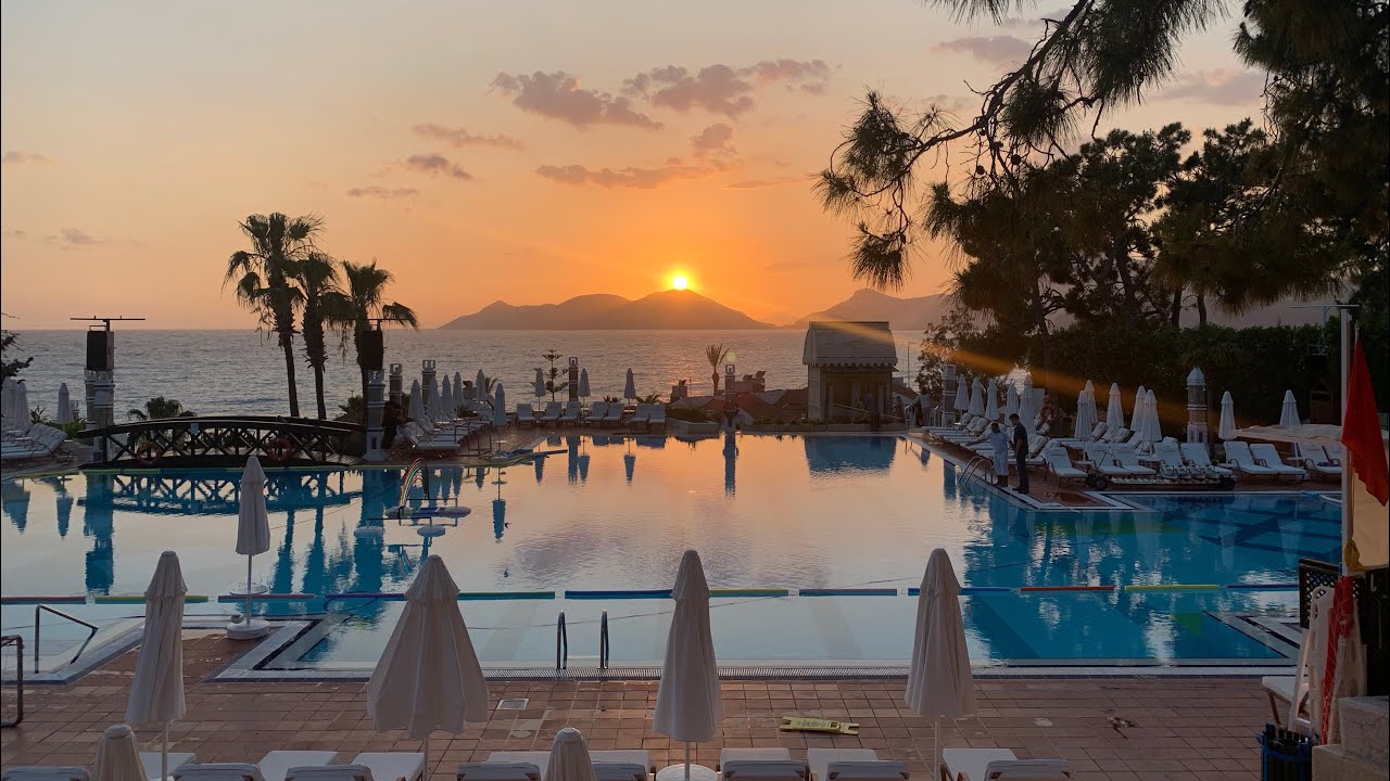 Liberty Lykia Hotel in Olu Deniz, Turkey. Walk around.