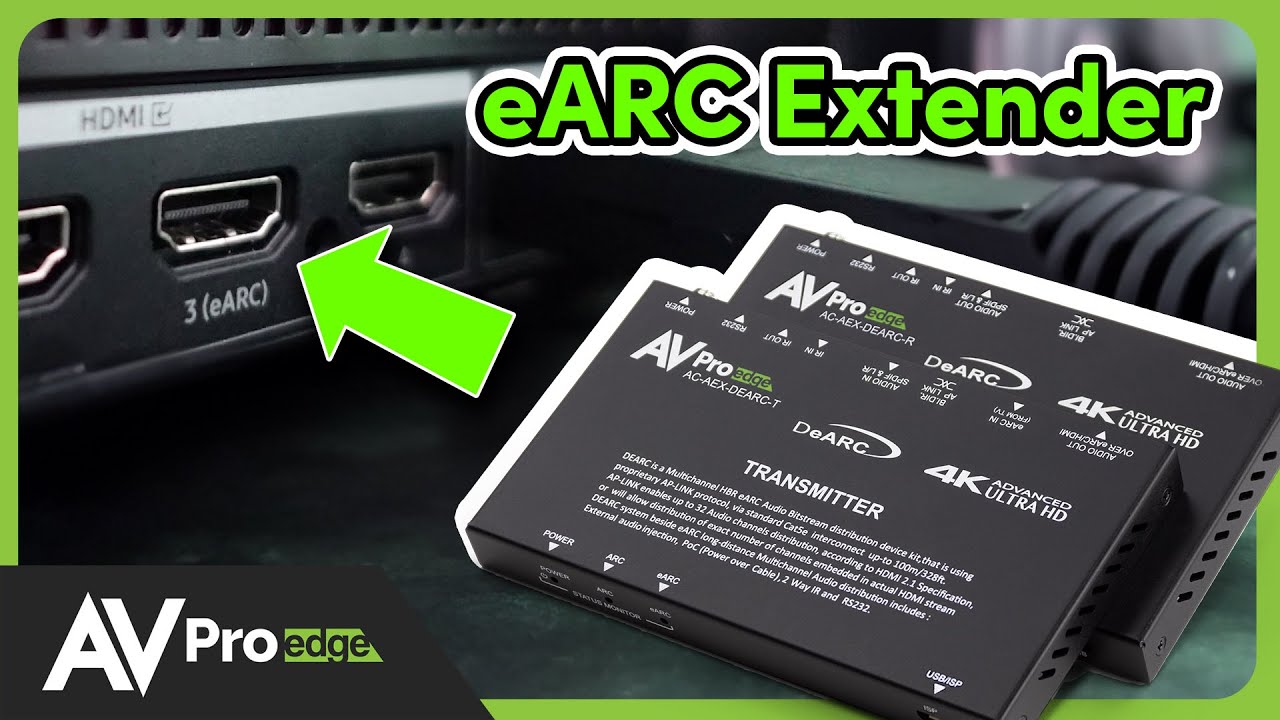 Unleashing TV Audio: Effortless Audio Distribution with eARC | AC-AEX-DEARC-KIT