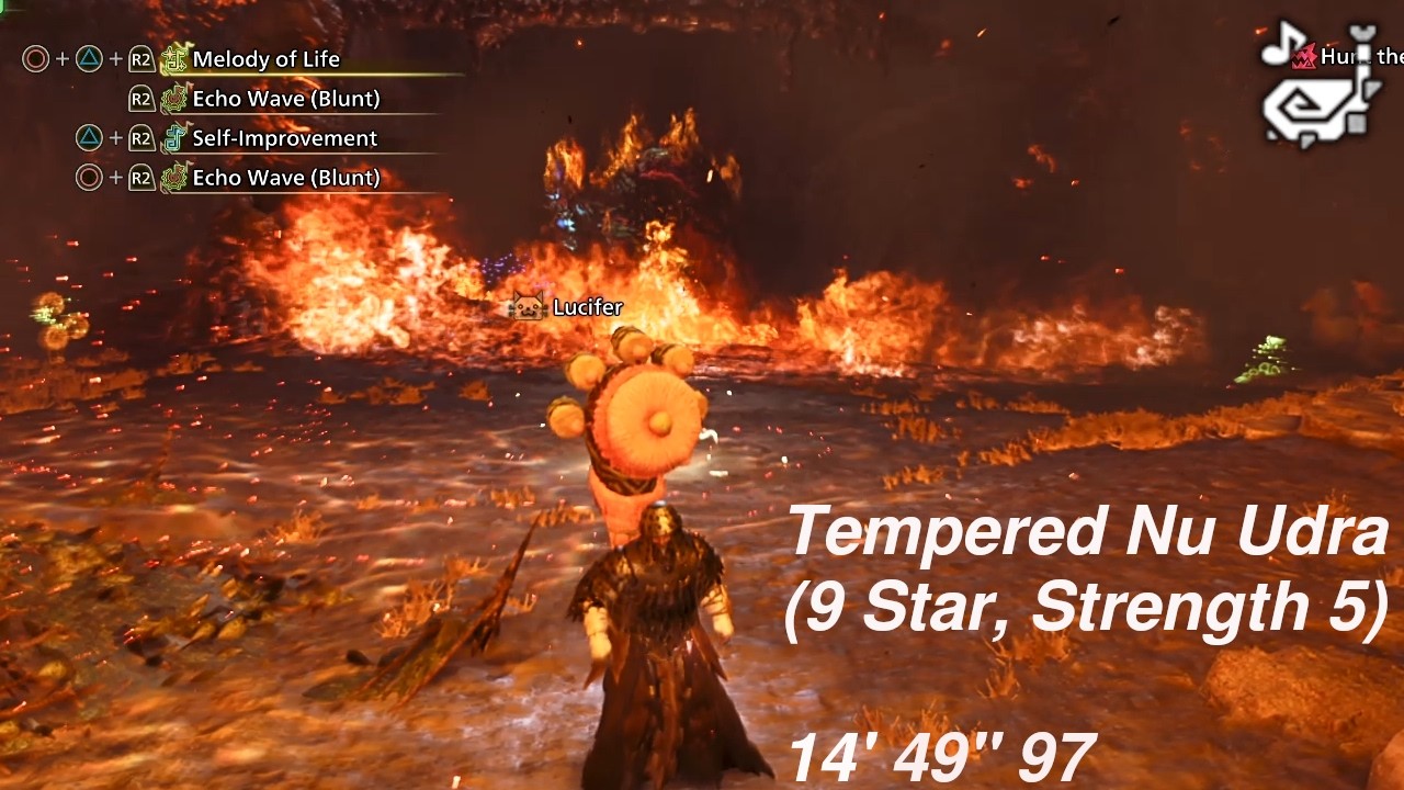 Hunting Horn | 9*5 Tempered Nu Udra | 14' 49