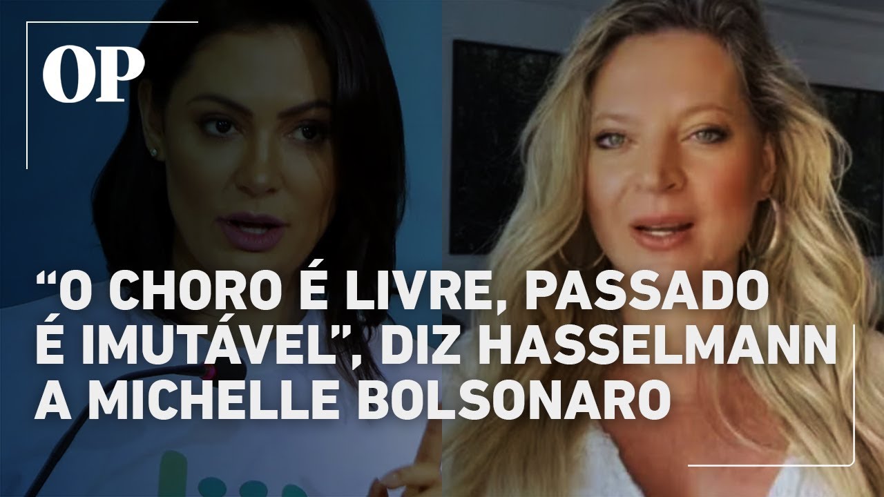 Joice Hasselmann manda recado para Michelle Bolsonaro: “O choro é livre, passado é imutável”