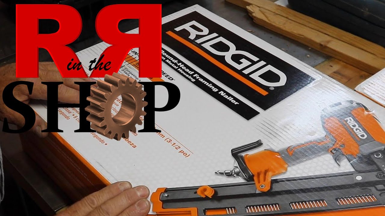 Ridgid Nail Gun Unboxing / Review | Framing and Roofing