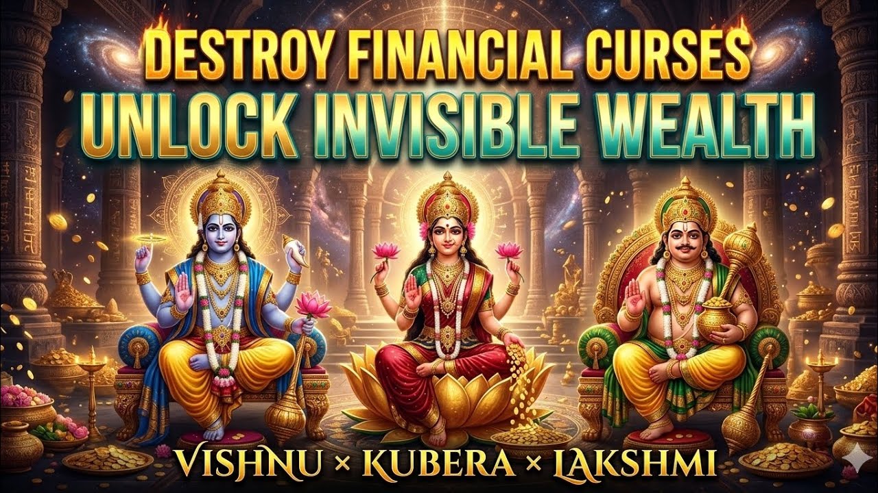 Vishnu × Kubera × Lakshmi Wealth Blessings 💰 | Prosperity Mantra