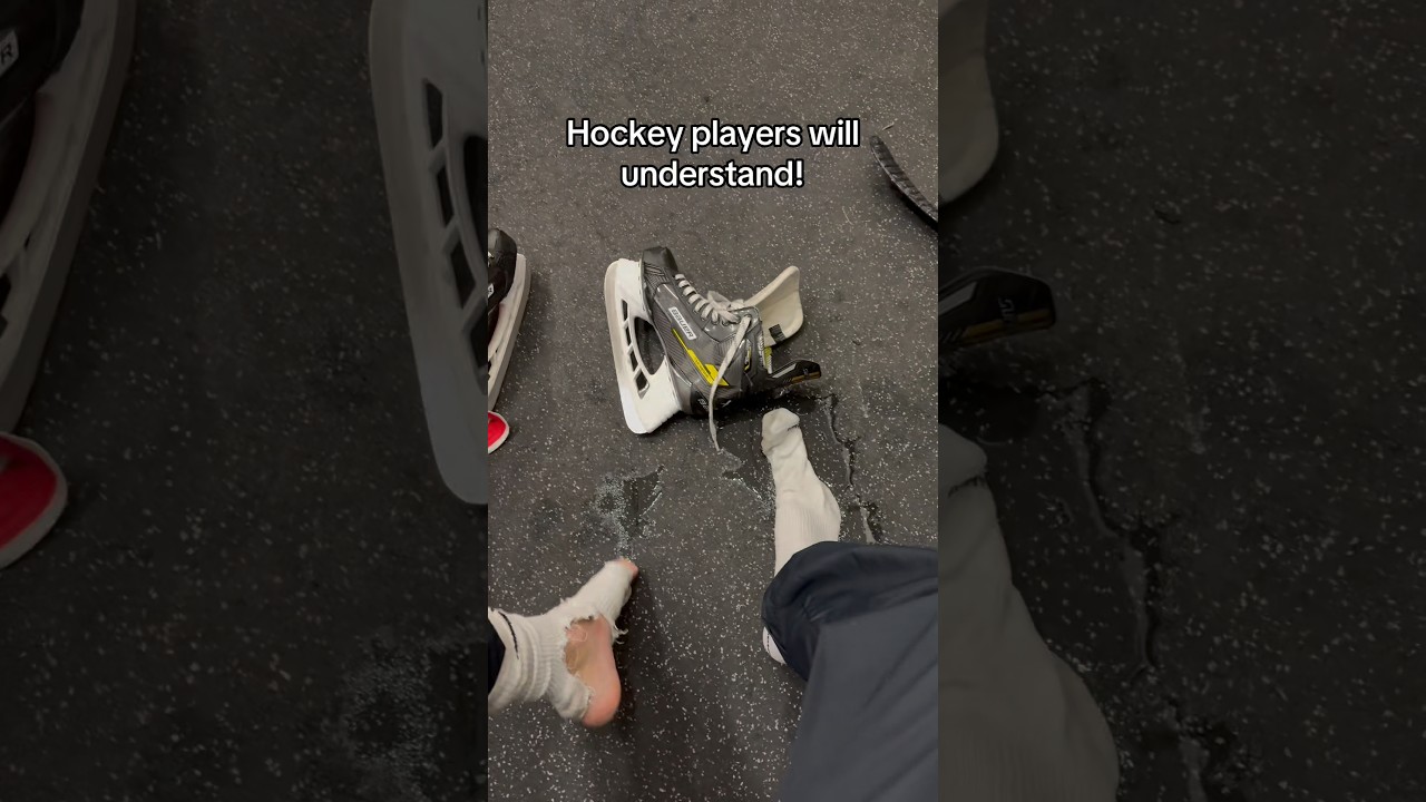 Hockey players will understand! 😅🏒 #hockey #hockeyplayers