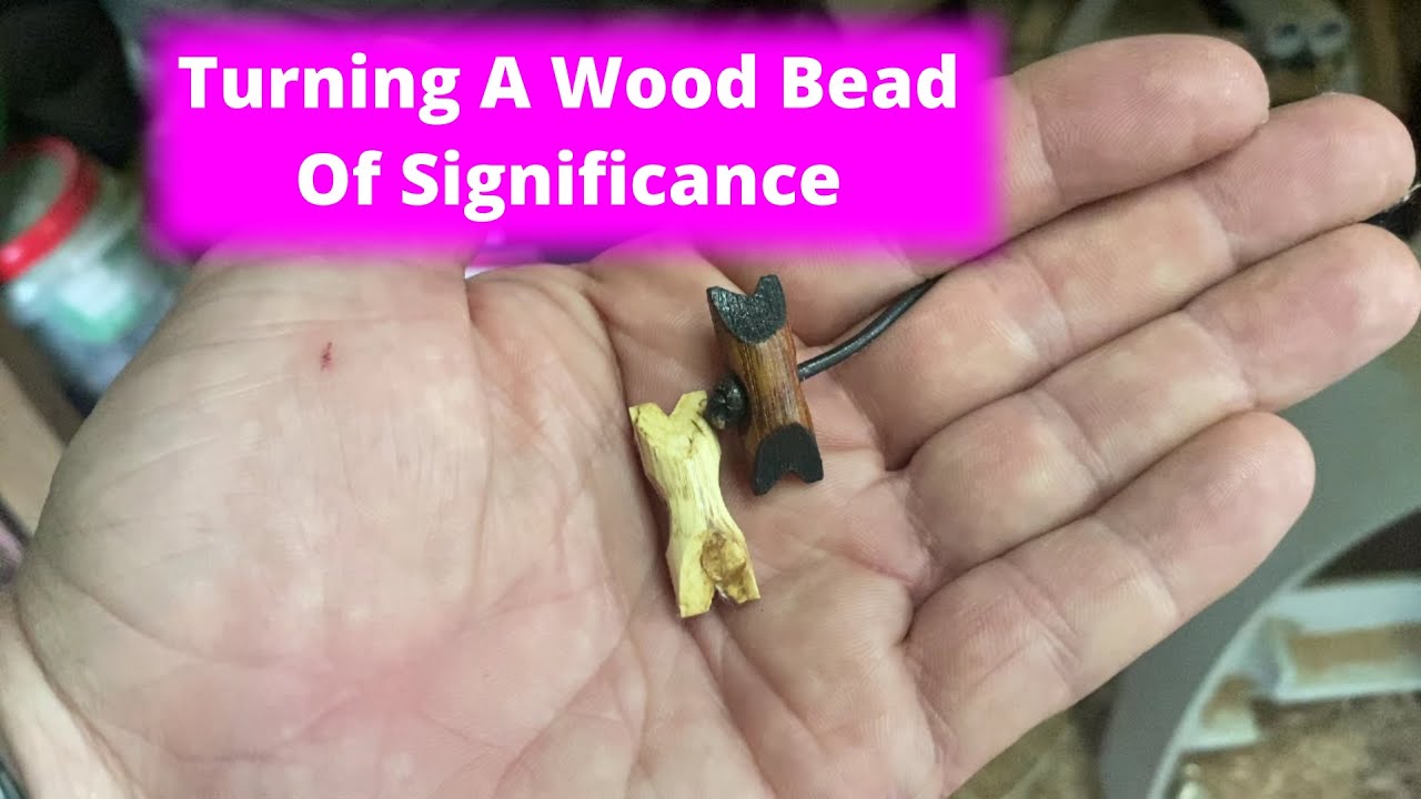 Turning Wood Beads, not your average wood bead.