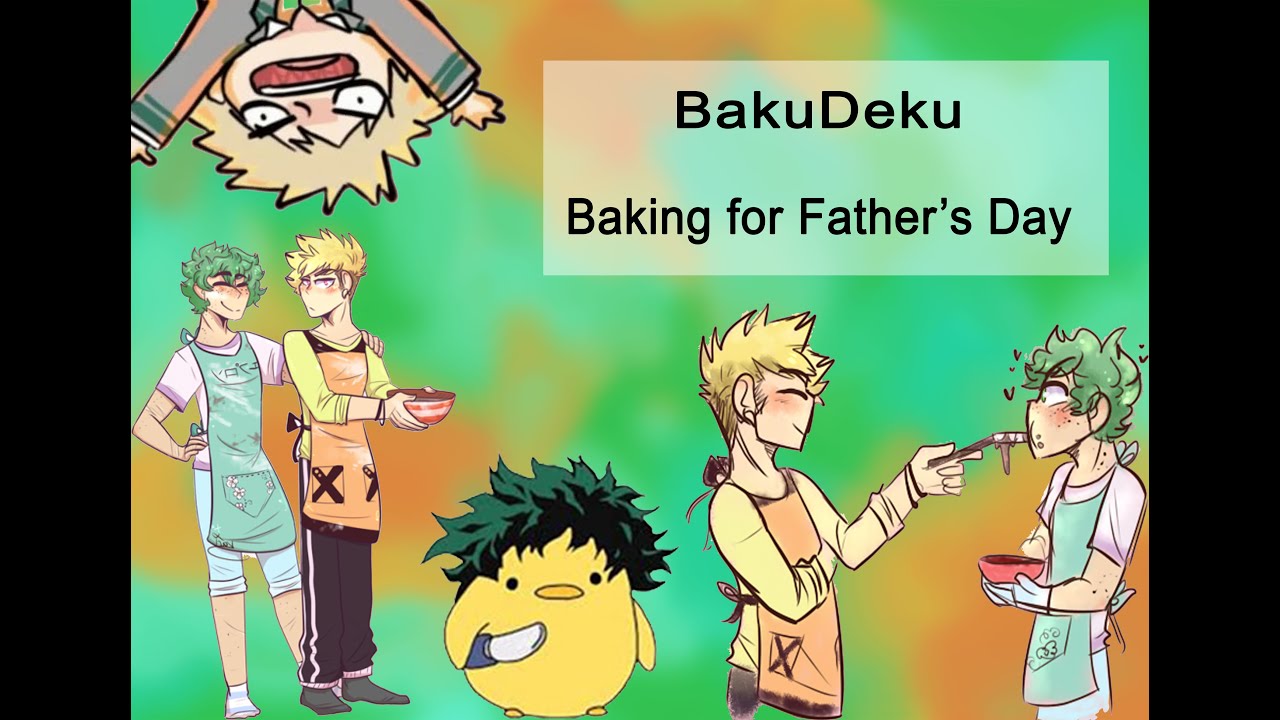 Father's day baking - Bakudeku |MHA Cosplay|