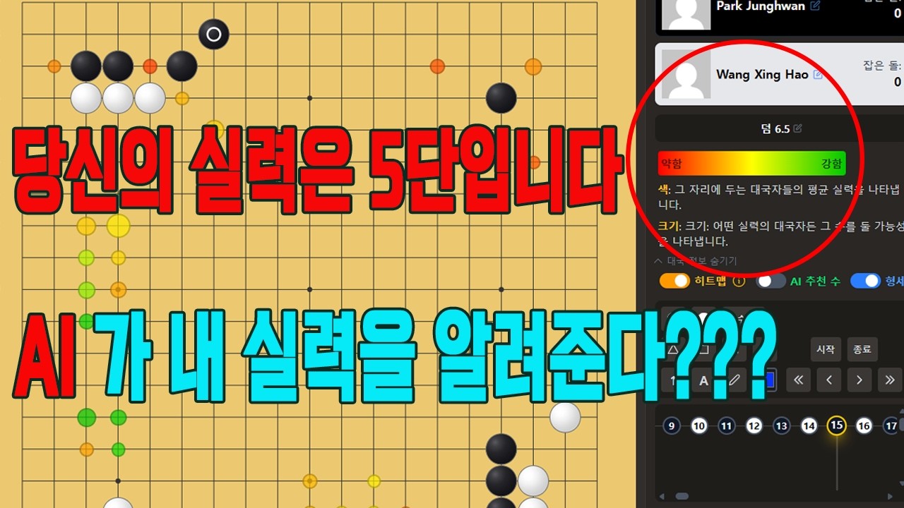 지금껏 본 적 없는 바둑사이트 [Playgo.gg] 자신있게 소개합니다!! 내 기력맞춤형 AI와 대국!! 나의 바둑실력 바로 알려주는 AI기능까지!!! #Playgo.gg#히트맵