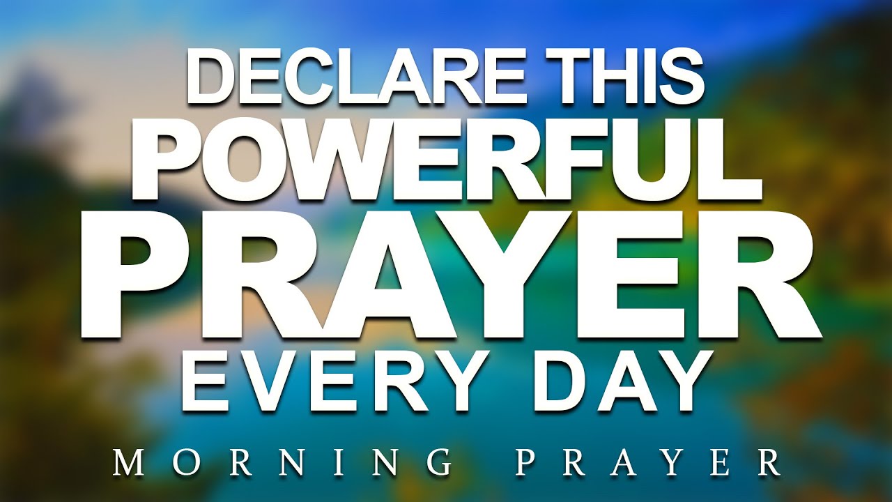 This Prayer Will Help You Let Go | A Powerful Morning Prayer To Start With Peace