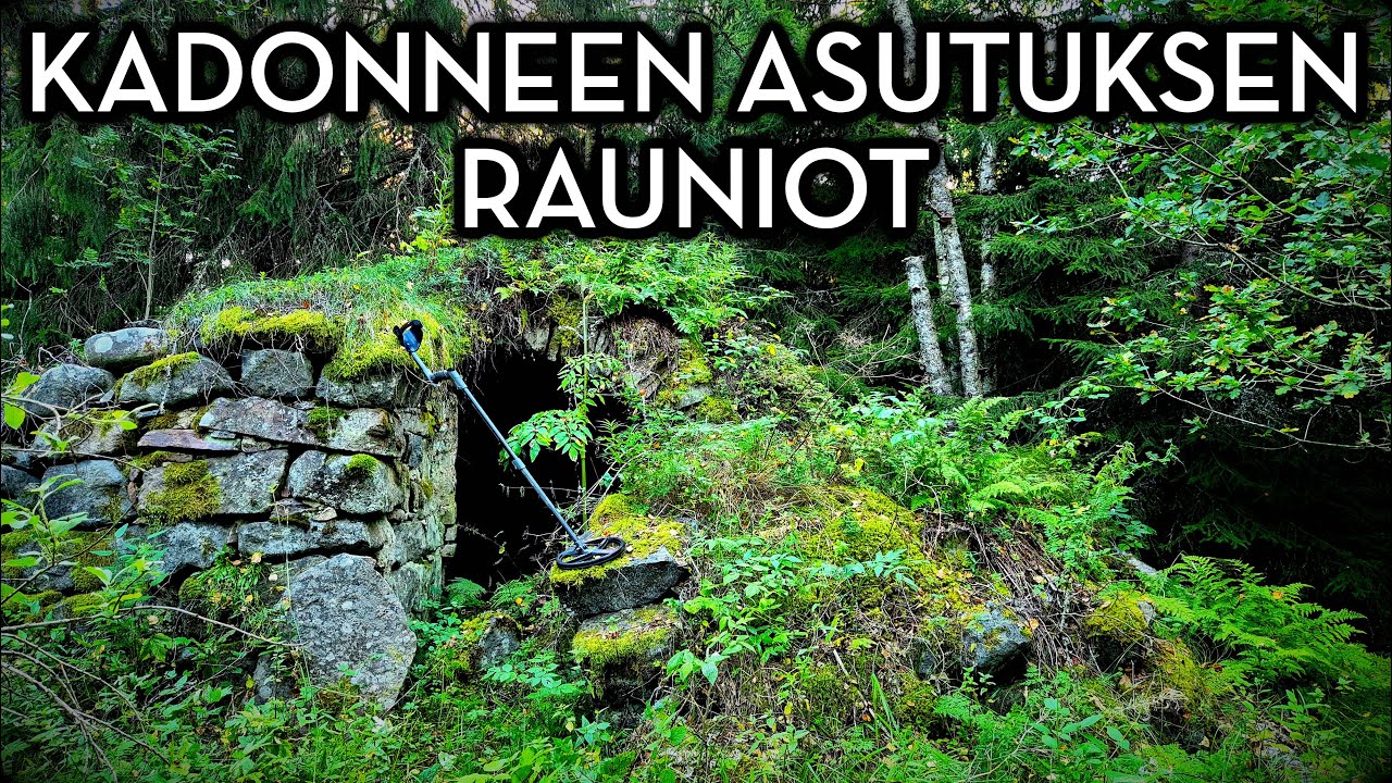 Metallinetsintää metsässä - Hopeaa vanhan pihapiirin kätköistä!