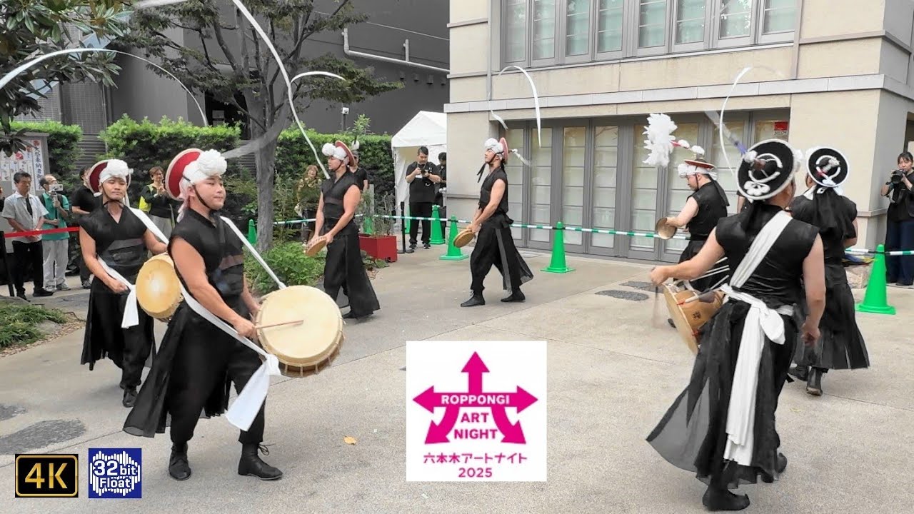 【六本木アートナイト2025】TAGO《韓国の鼓動 ドラム・シャーマン 타고 》2025.9.28 @龍土町美術館通り・六本木天祖神社