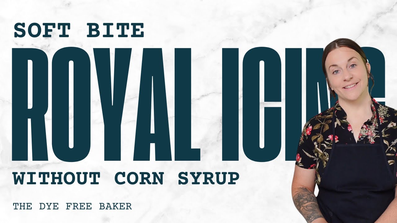 The Best Corn Syrup-Free Royal Icing for Sugar Cookies - soft bite, stackable, puffy and shiny icing