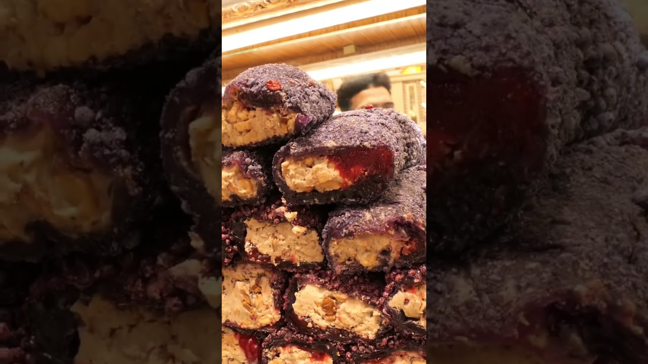 At what point is sampling stealing?  After 100 samples right? #streetfood #istanbul #dessert