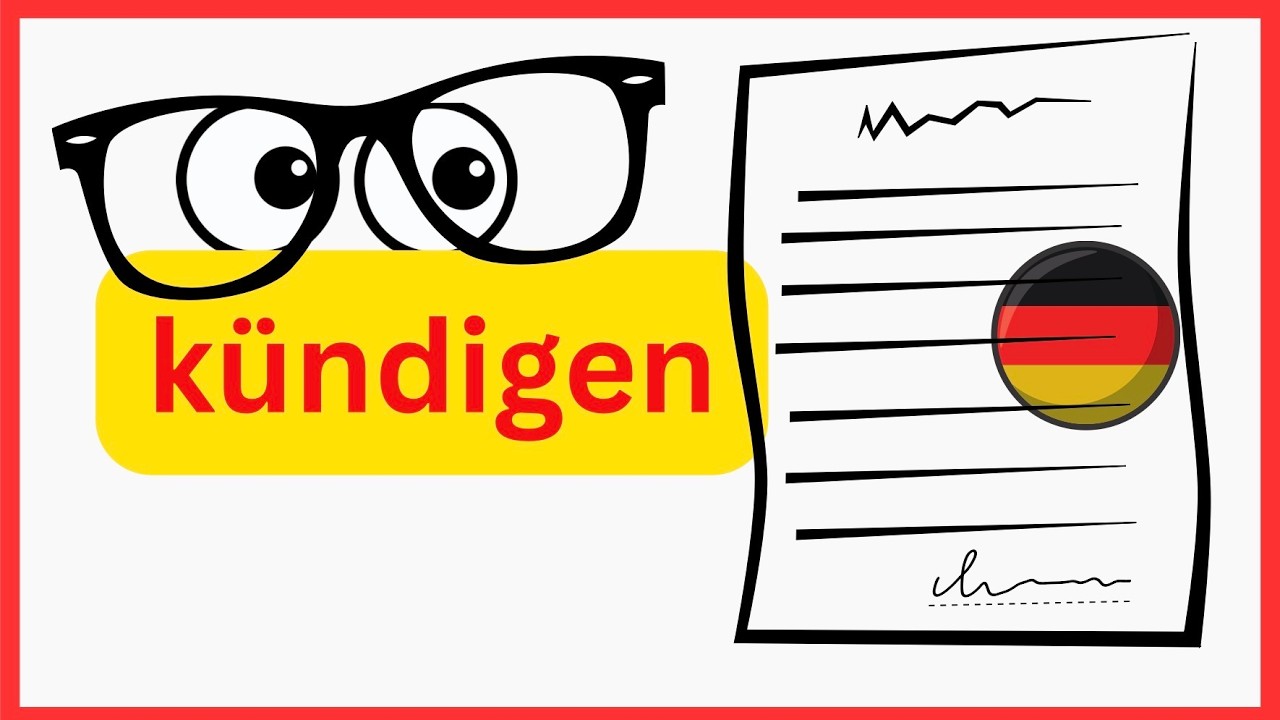 Kündigen: что на самом деле значит это слово