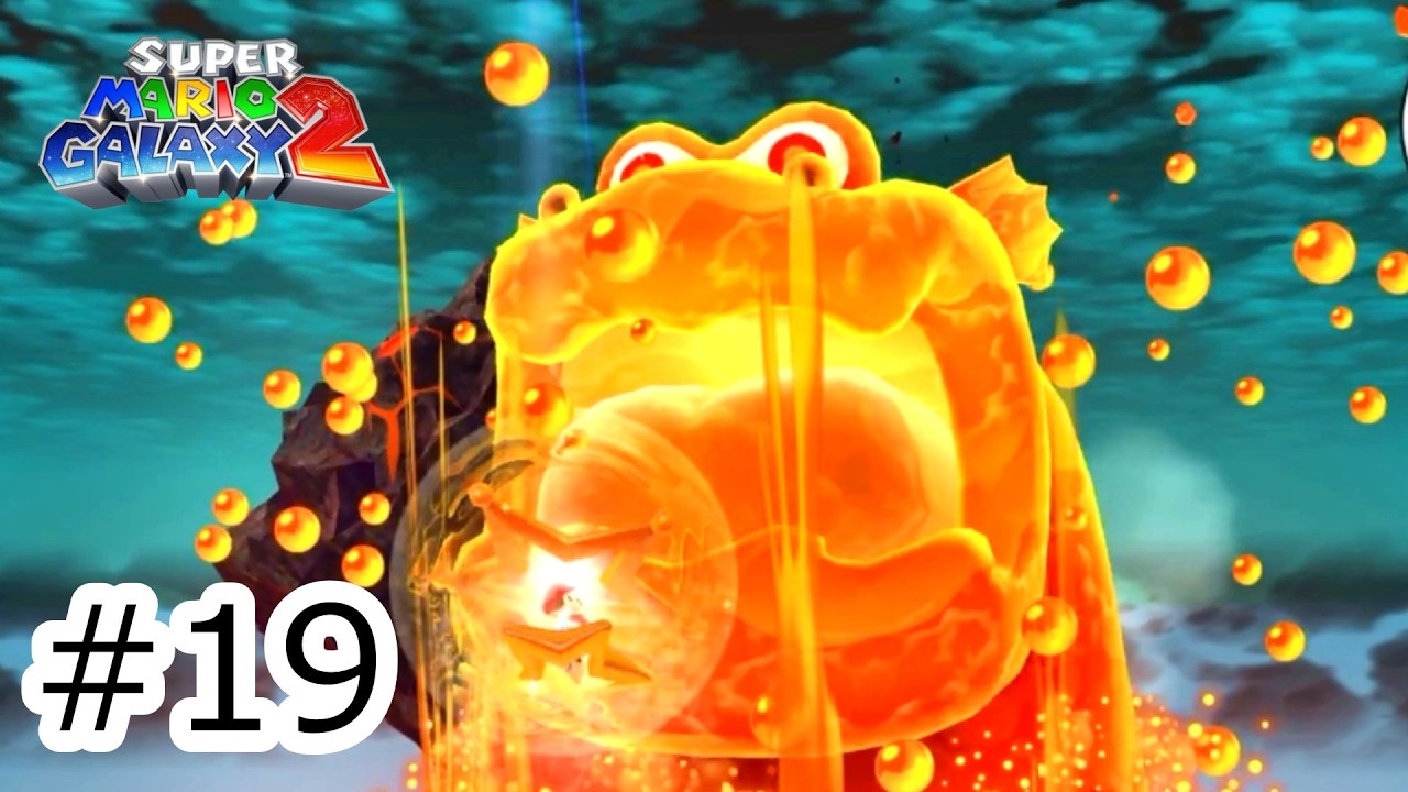 マグマモンスターギャラクシー！こだいの遺跡ギャラクシーの隠しスター！！#19 【スーパーマリオギャラクシー 2】