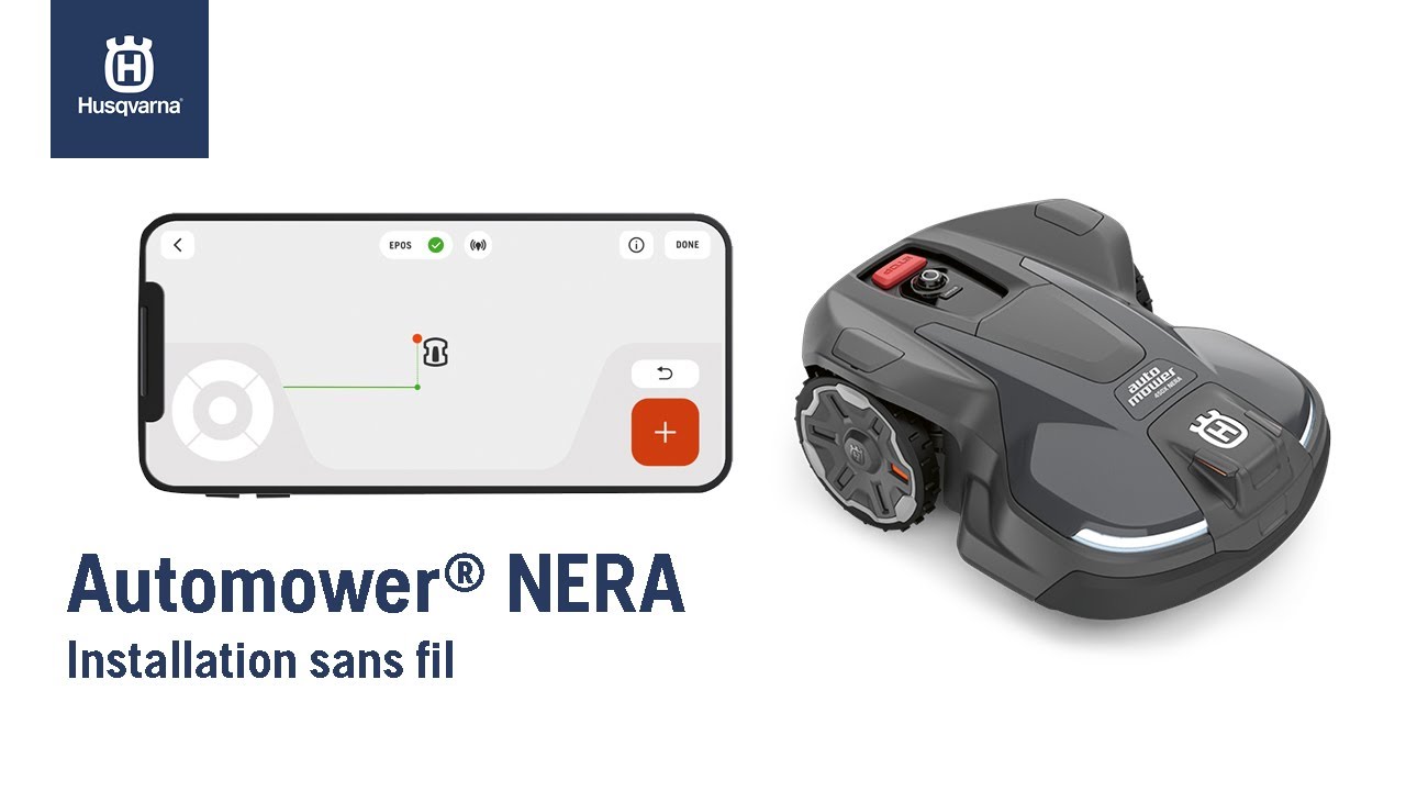 Comment installer un Automower® Husqvarna sans câble périphérique
