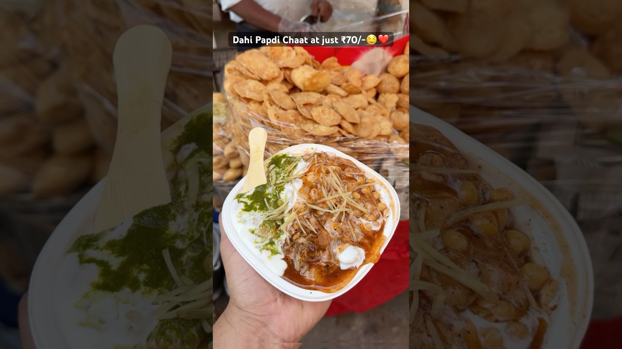 Dahi Papdi Chaat try kroge?🤤😍 