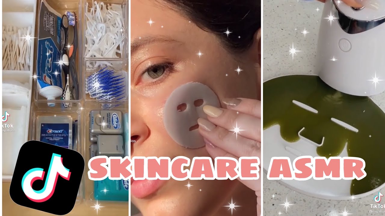 skincare asmr tiktok compilation