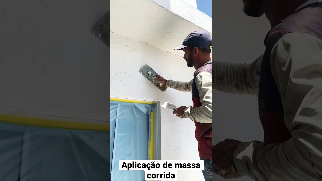 Aplicação de massa corrida alto pode de Lucrilar 