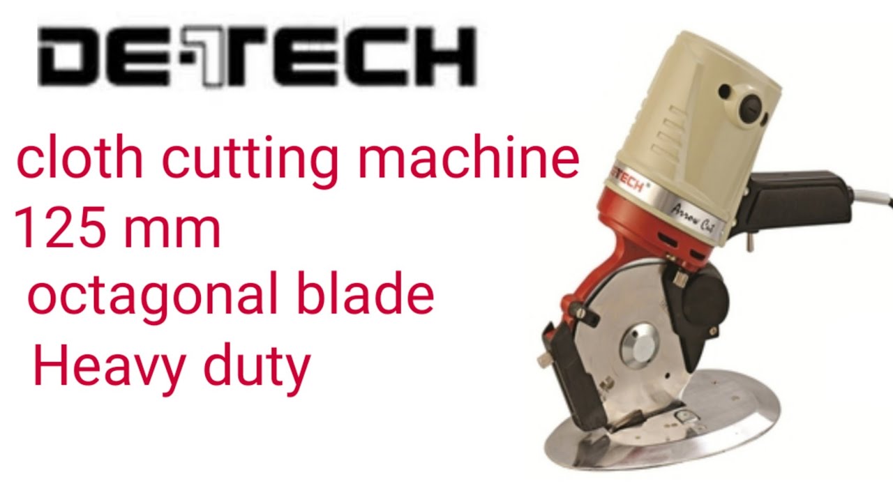 Dtech cloth cutting machine 125 mm (round knife) कपड़ा काटने की मशीन 125mm