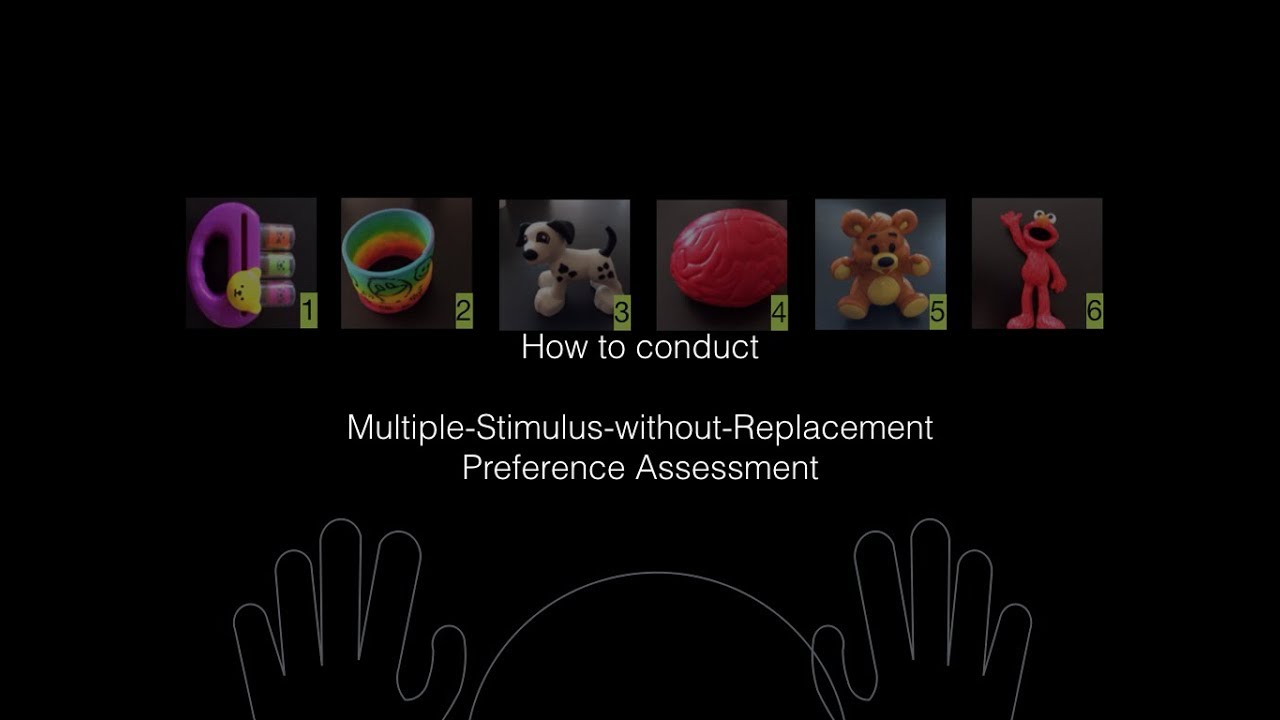 Multiple-Stimulus-Without-Replacement (MSWO) Preference Assessment