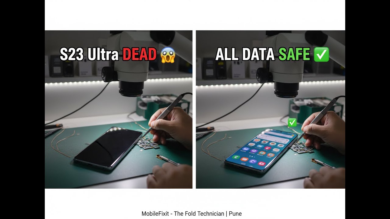 Samsung S23 Ultra Dead Problem Fix | Why S23 Ultra Suddenly Dead & Not Turning On? (Full Repair)