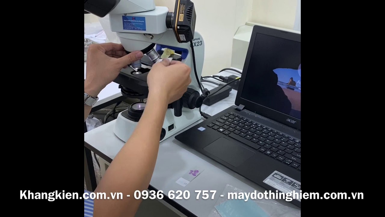 P2 - 4K chuyên gia hướng dẫn sử dụng kính hiển vi Olympus CX23 chụp mẫu tiêu bản rõ đẹp