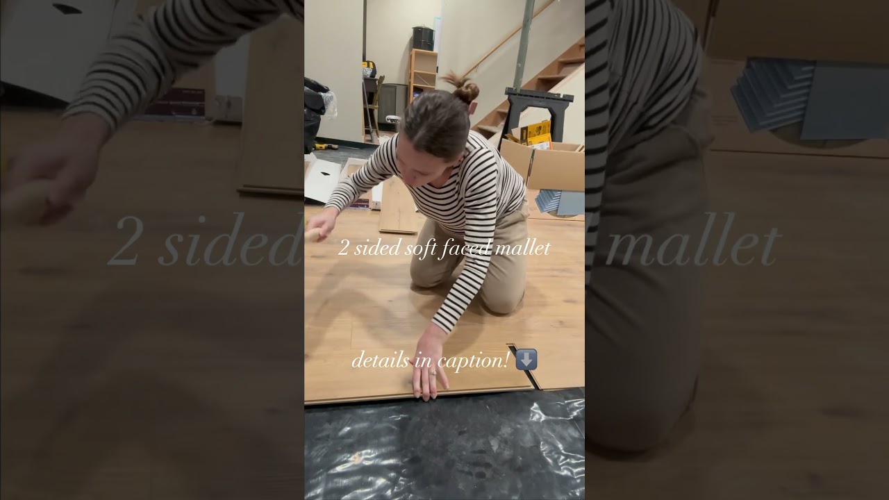 Installing laminate floors is WAY easier than I thought thanks to these 6 must have tools! #diy