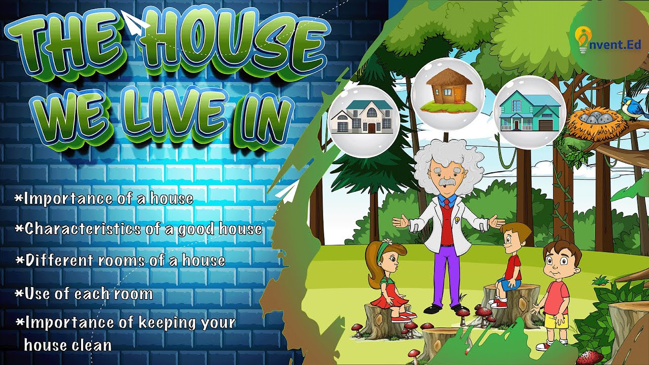 Kids Early Learning | Grade 1 | Science | The House we live in