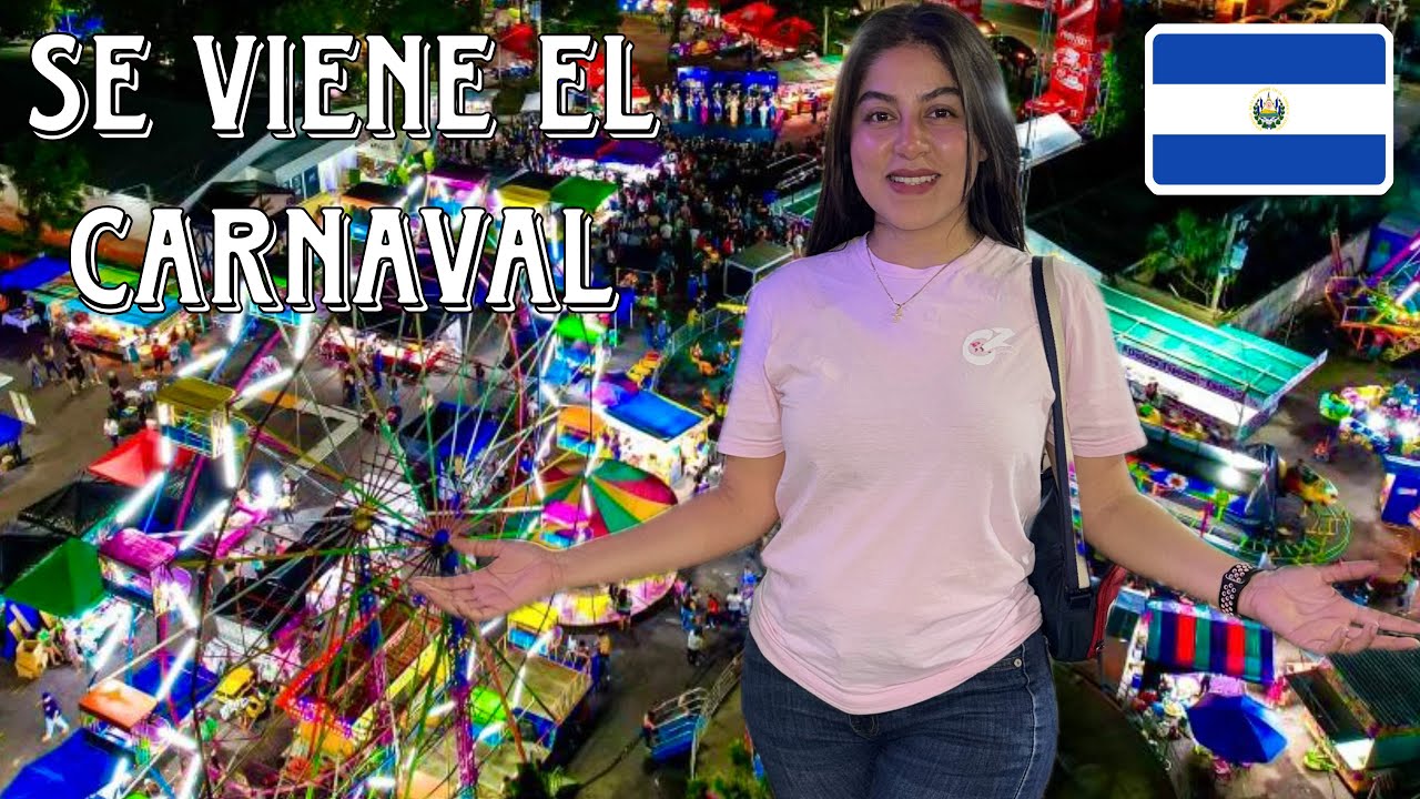VISITÉ LA FERIA 2025 DEL CARNAVAL DE SAN MIGUEL EN EL SALVADOR 🇸🇻 | CELINAZ