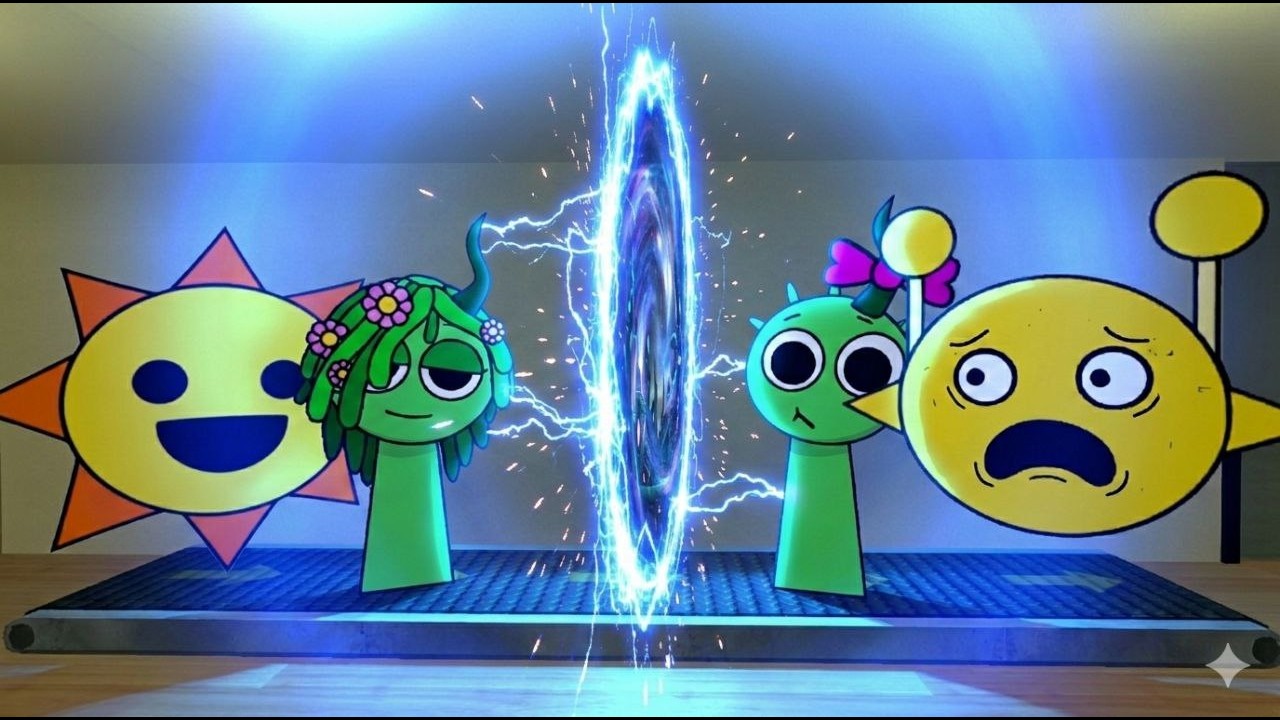 Fixing Sprunki's Attributes - I Found a Secret Portal!