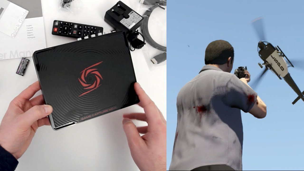 Avermedia Game Capture HD 2 Unboxing & Demo (GTA V Gameplay Sample)