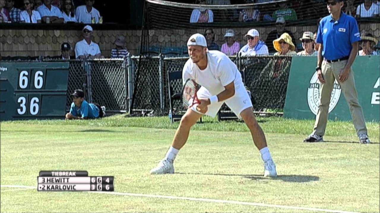 Newport 2014 Final Highlights Hewitt Karlovic