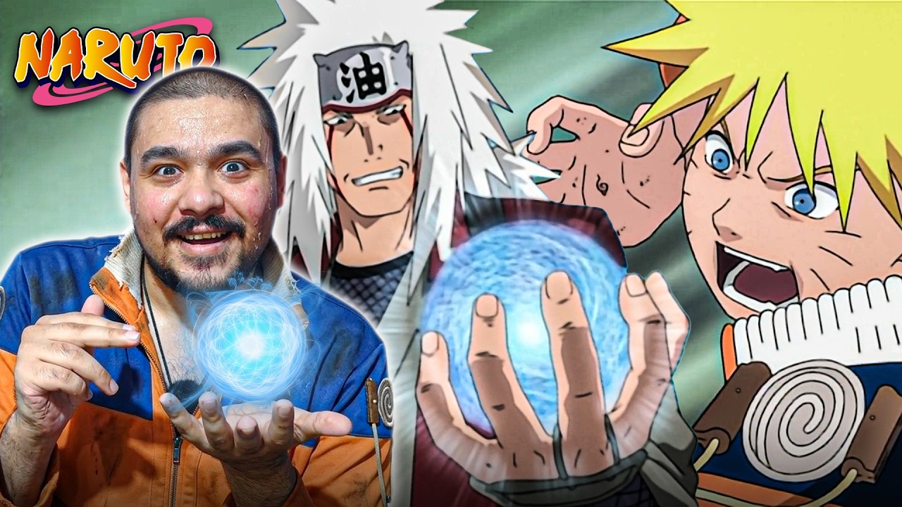 Naruto Rasengan EDZÉSE! 😯 Jiraiya így tanította meg neki a Negyedik Hokage technikáját!