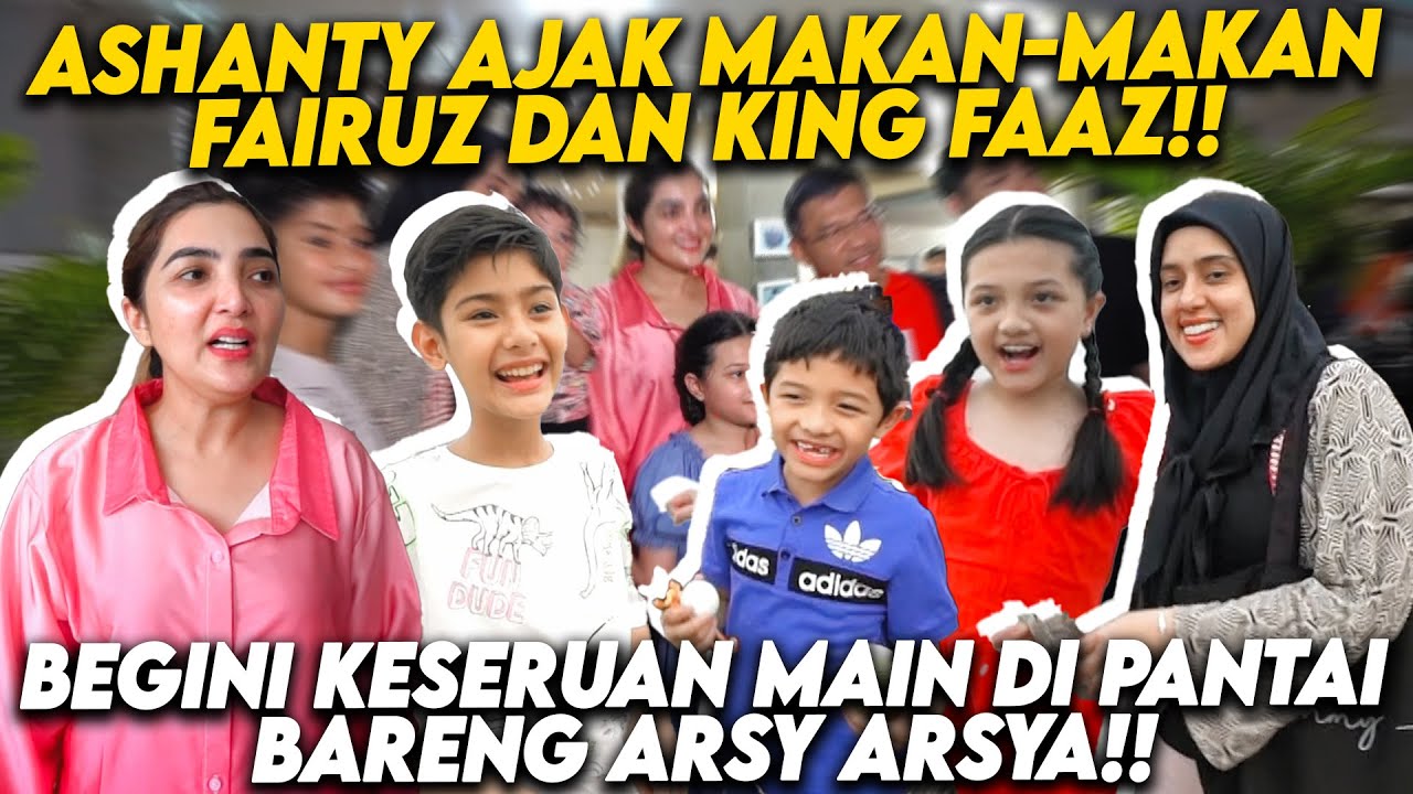 HABISKAN SUNSET DI BALI TERAKHIR!! BEGINI KESERUAN ARSY ARSYA KING FAAZ DAN QUEEN DI PANTAI!!