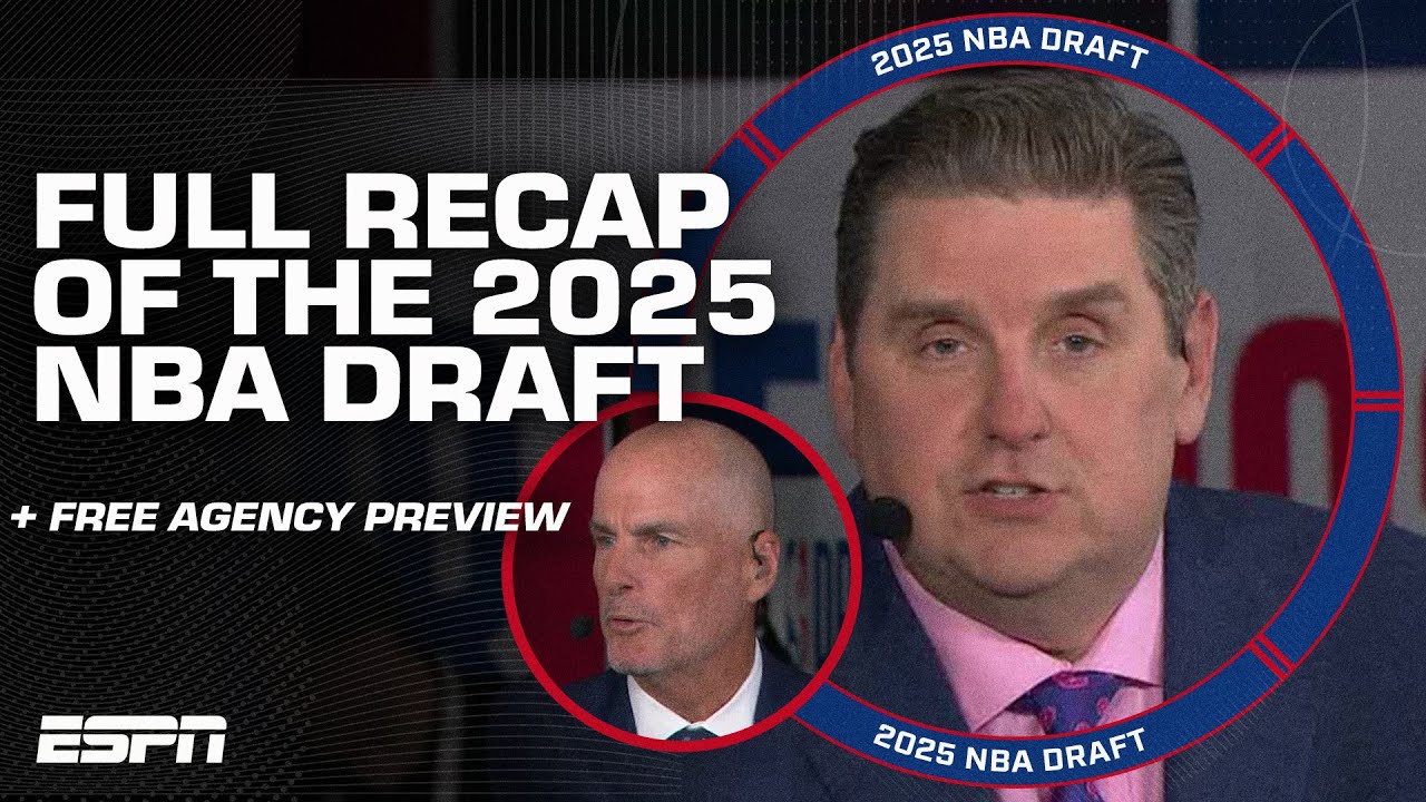 2025 NBA Draft takeaways, reaction & free agency PREVIEW 🏀