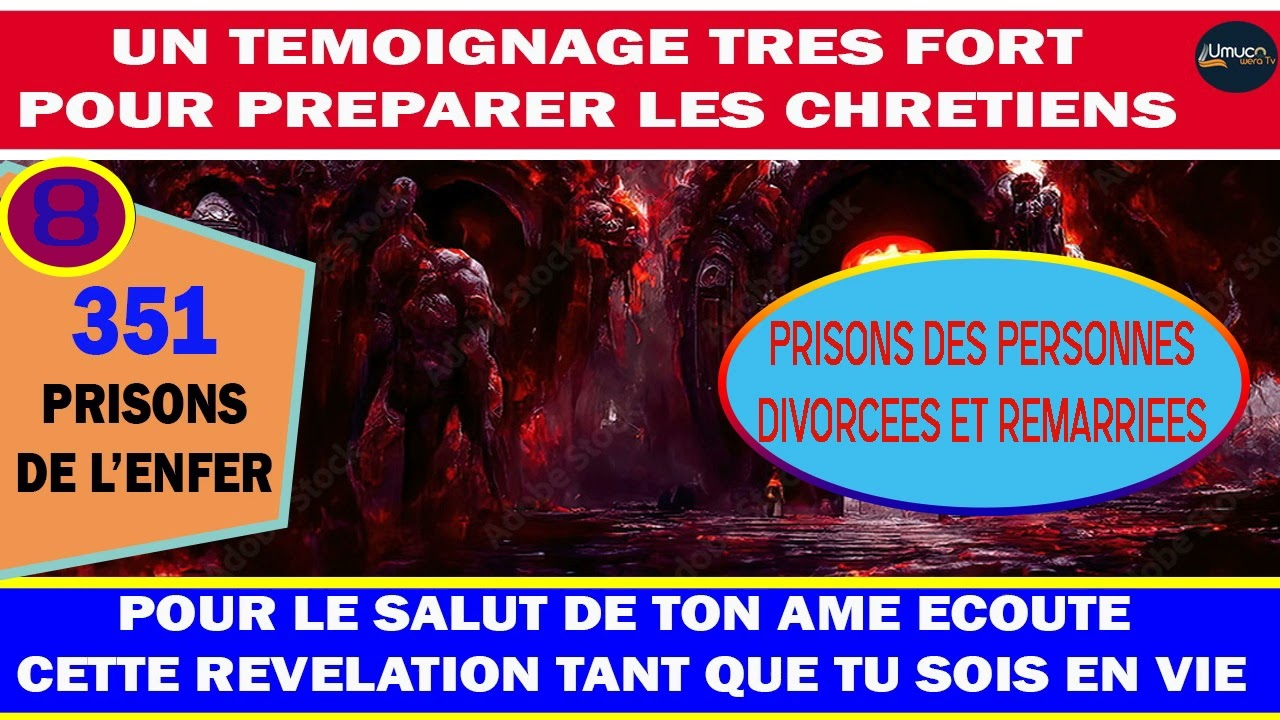 351PRISONS DE L'ENFER/PRISONS DES PERSONNES DIVORCEES ET REMARRIEES/PARTICIPER- MARIAGE DES DIVORCES
