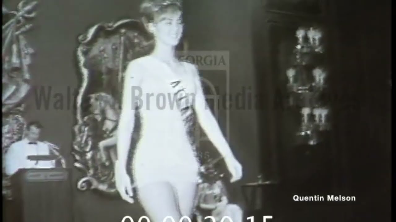 Miss Tall Atlanta Betty Zane Smith Competing in the Miss Tall Universe Pageant (July 12, 1967)