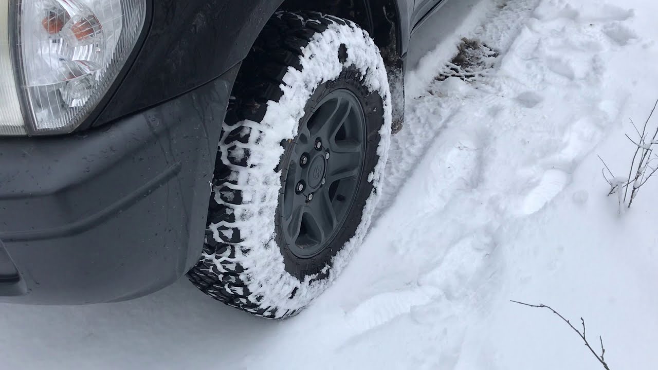 Kenda Klever R/T test zima. Land cruiser d4d. Winter test. KDJ95