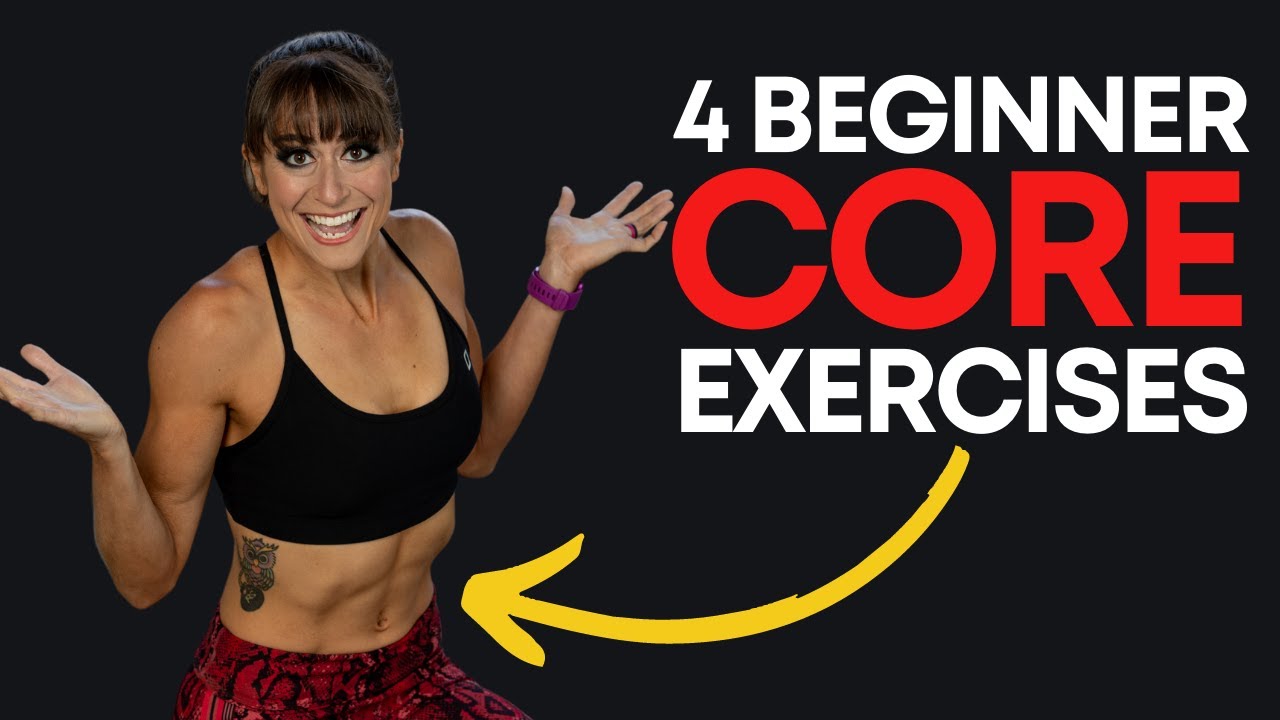 4 Best Core Exercises (FOR BEGINNERS)