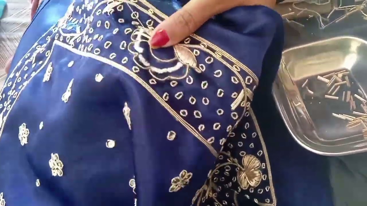 Rajputi poshak design at home 