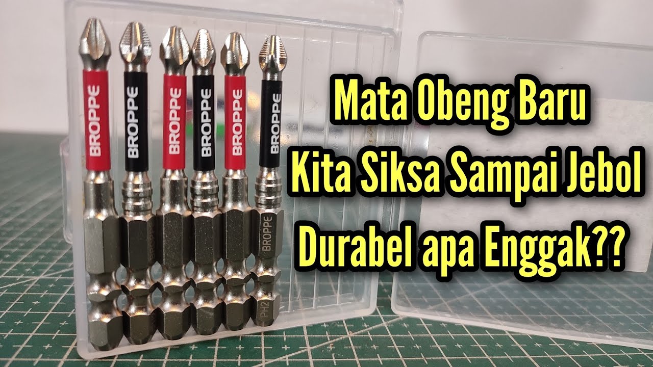 Uji Mata Obeng Baru BROPPE Gass poll Sampai Jebol