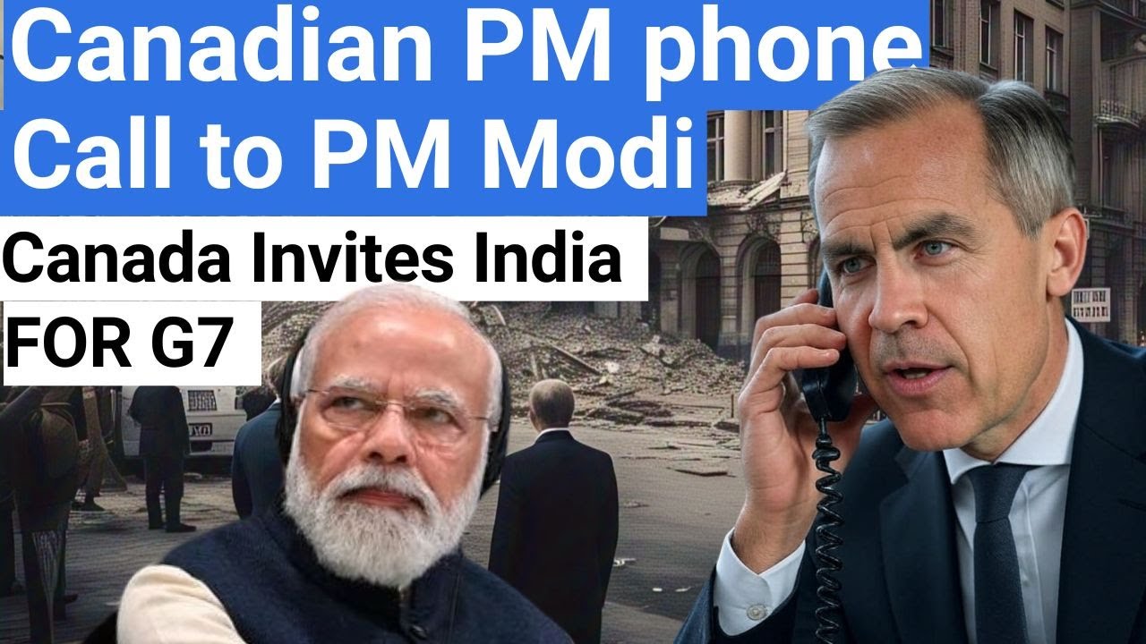 Canadian PM Personally Invite to Modi for G7 2025 &ndash; A Game-Changer for India-Canada Ties
