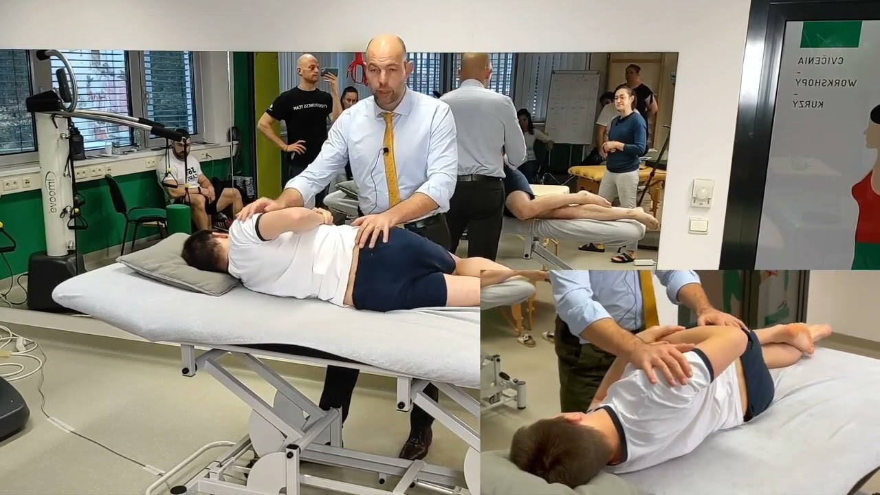 Nastavenie pre manipuláciu SI kĺbu - osteopatický prístup